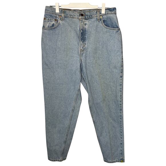 Vintage Levi's Women's Jeans Sz 16 Blue 550 Relaxed Fit Tapered Leg Made in USA - Picture 1 of 11